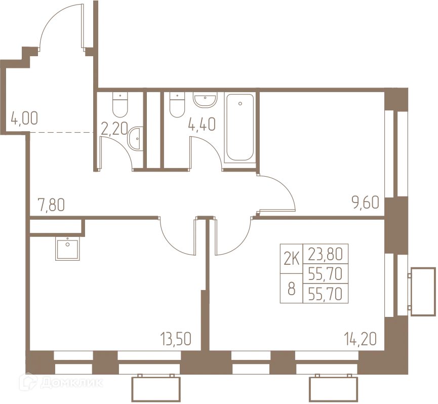 Фото квартиры в ЖК Фабрикант