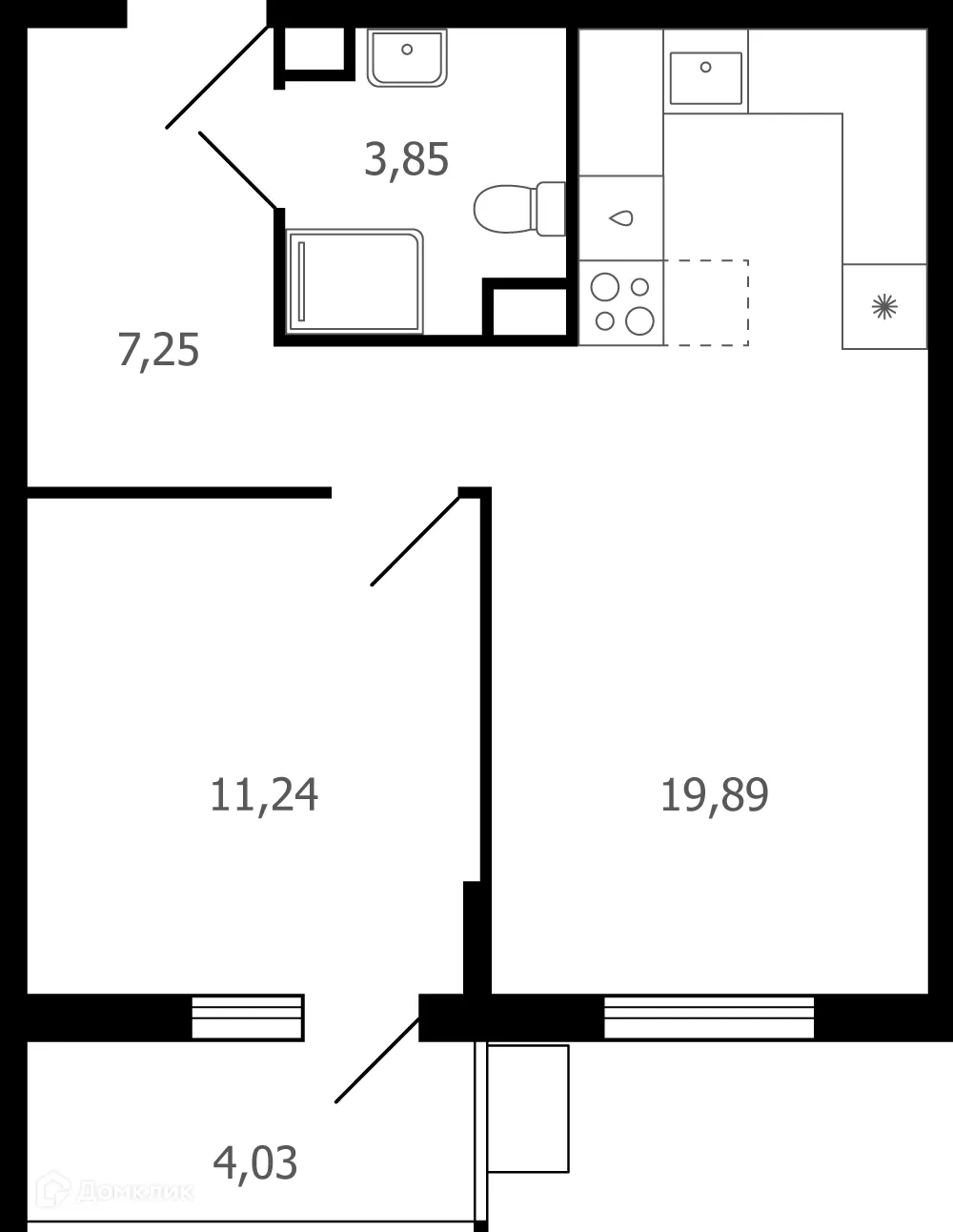 Фото квартиры в ЖК Десятка