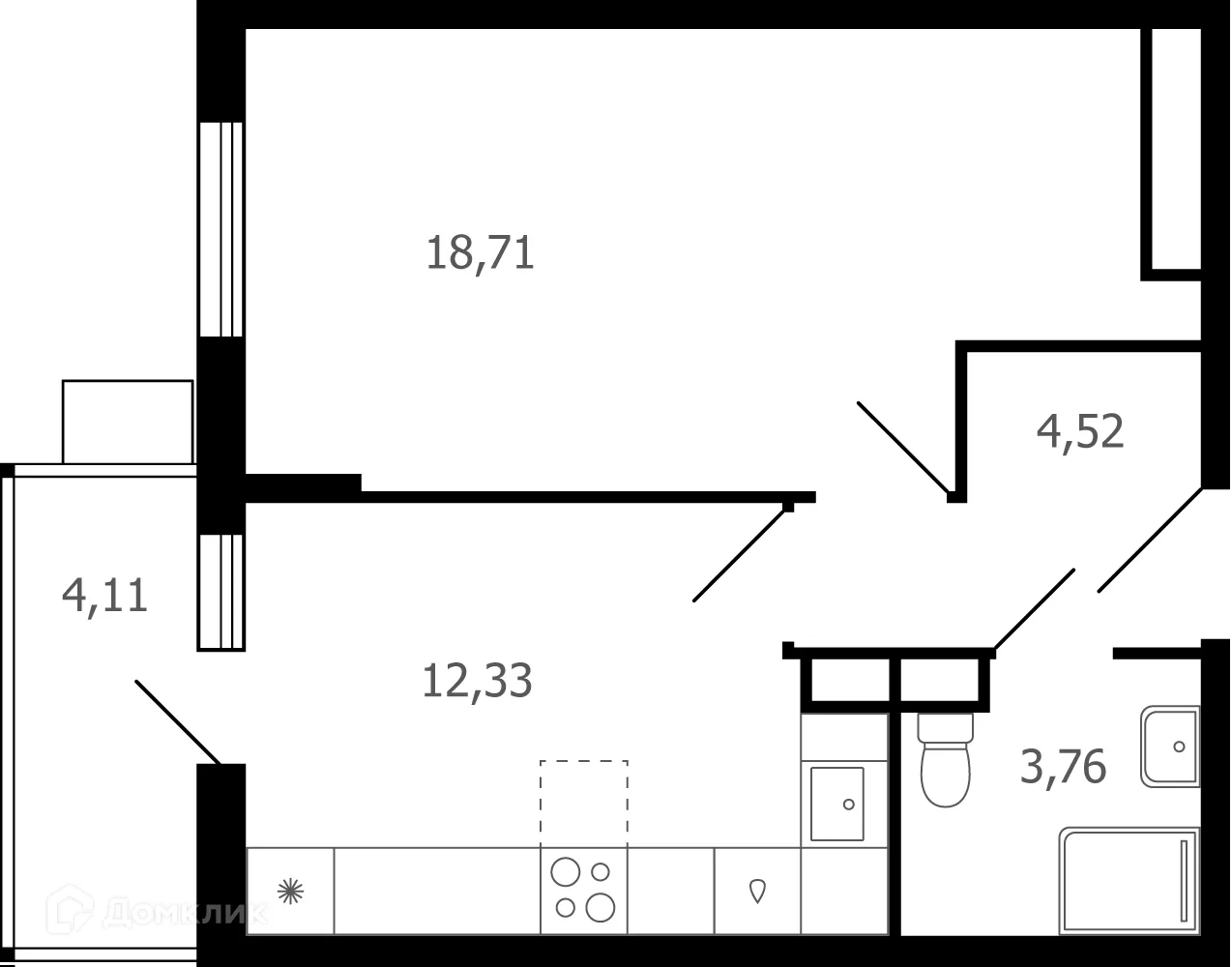 Фото квартиры в ЖК Десятка