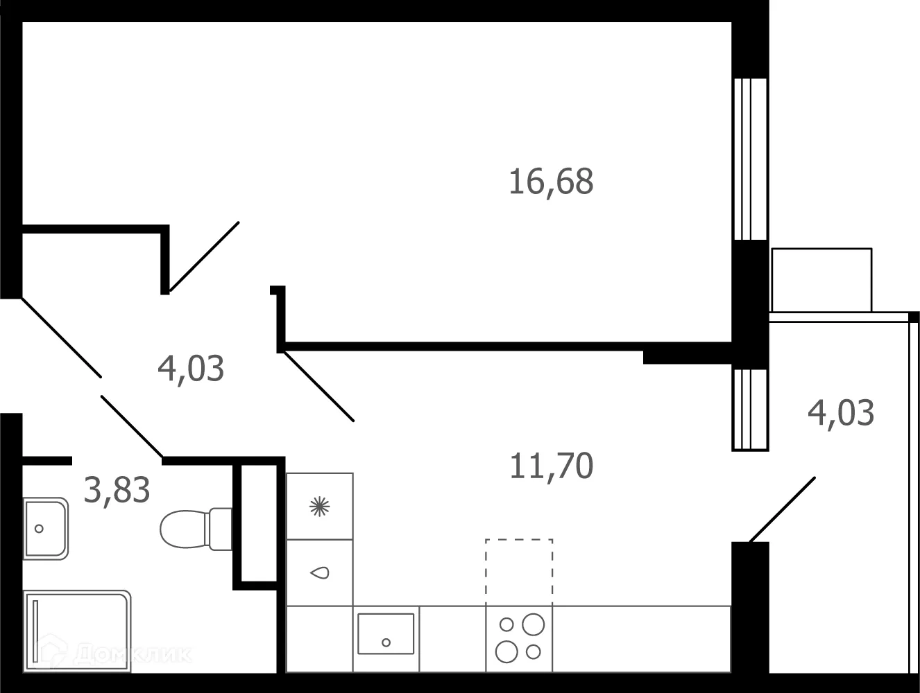 Фото квартиры в ЖК Десятка