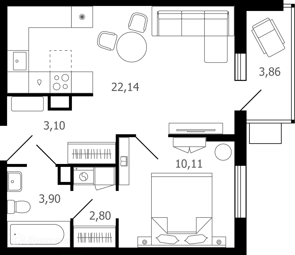 Фото квартиры в ЖК Десятка