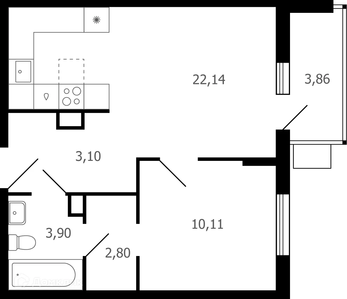 Фото квартиры в ЖК Десятка