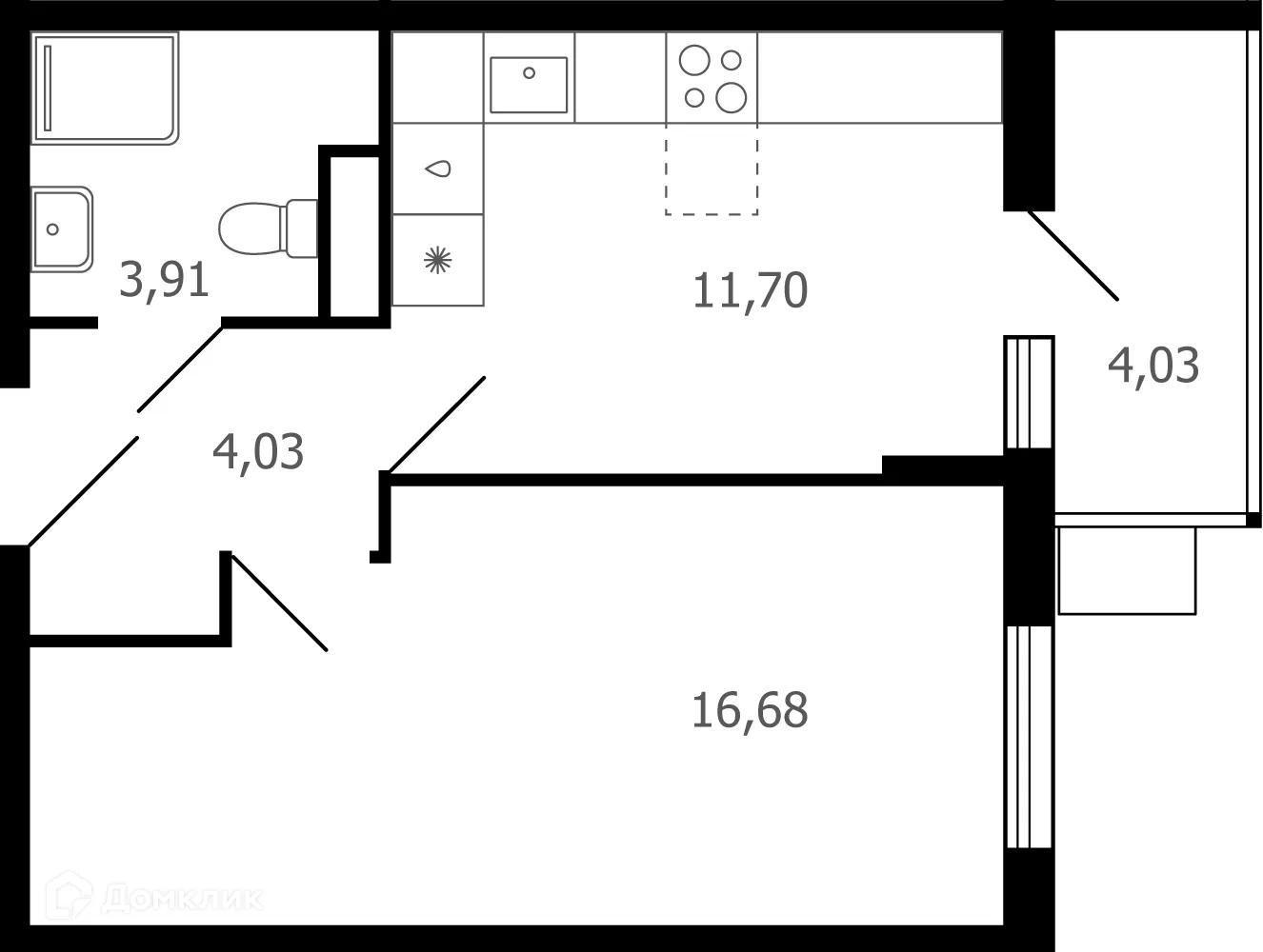 Фото квартиры в ЖК Десятка