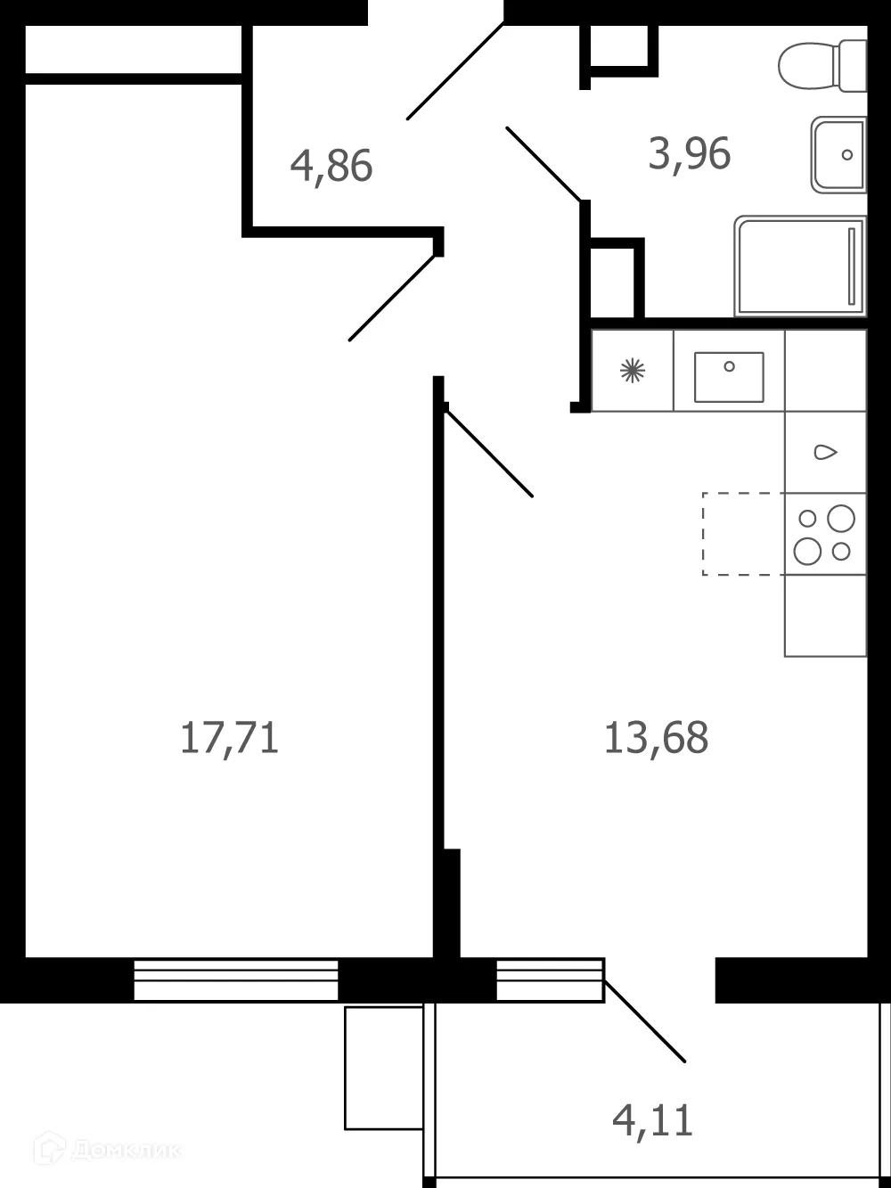 Фото квартиры в ЖК Десятка