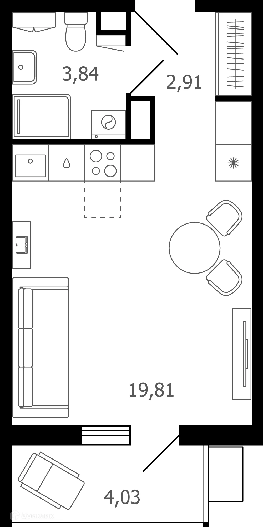 Фото квартиры в ЖК Десятка