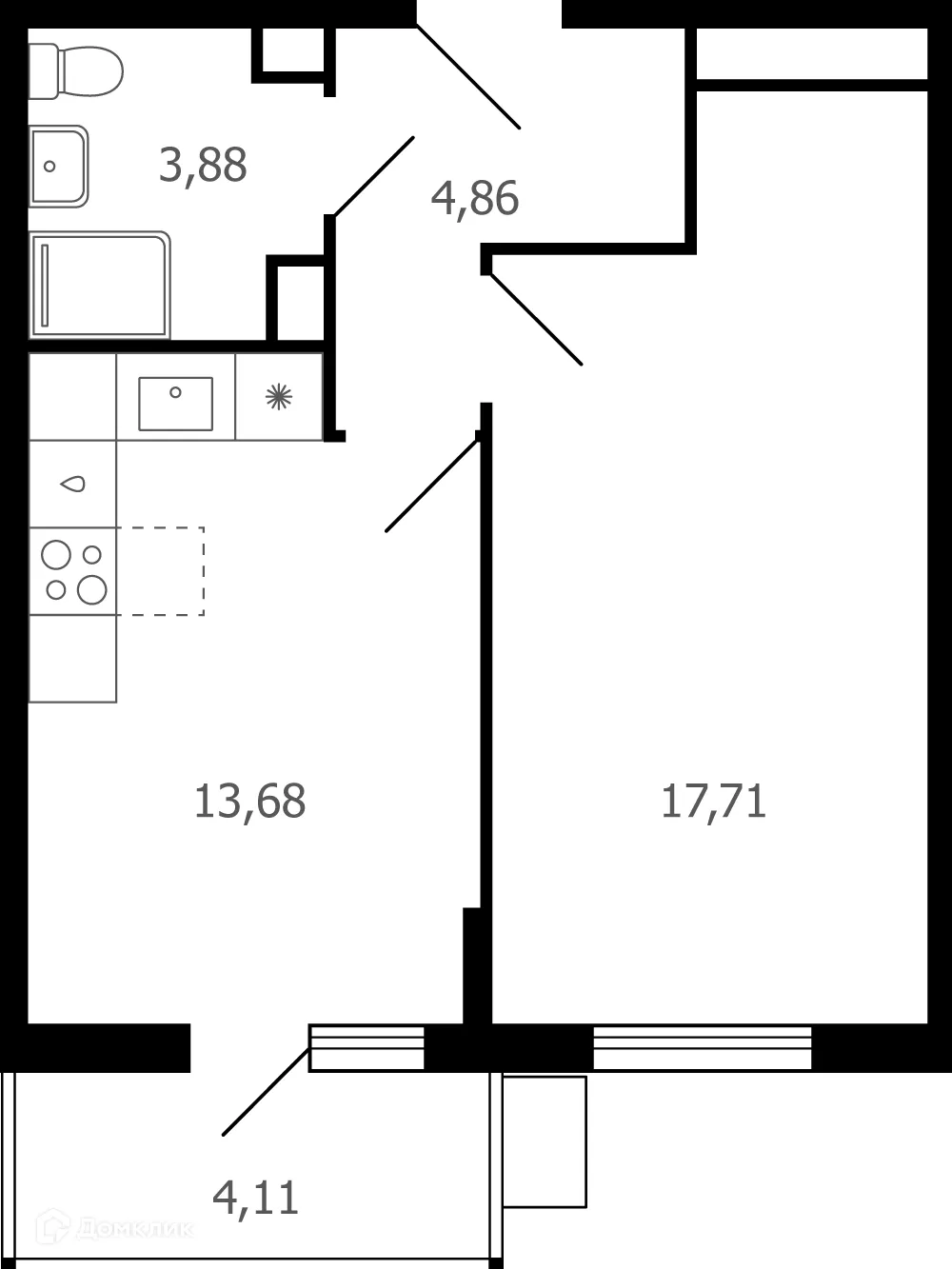 Фото квартиры в ЖК Десятка
