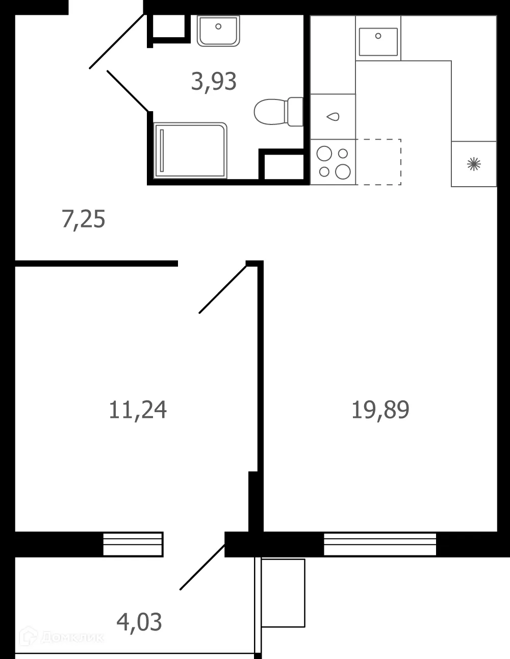 Фото квартиры в ЖК Десятка