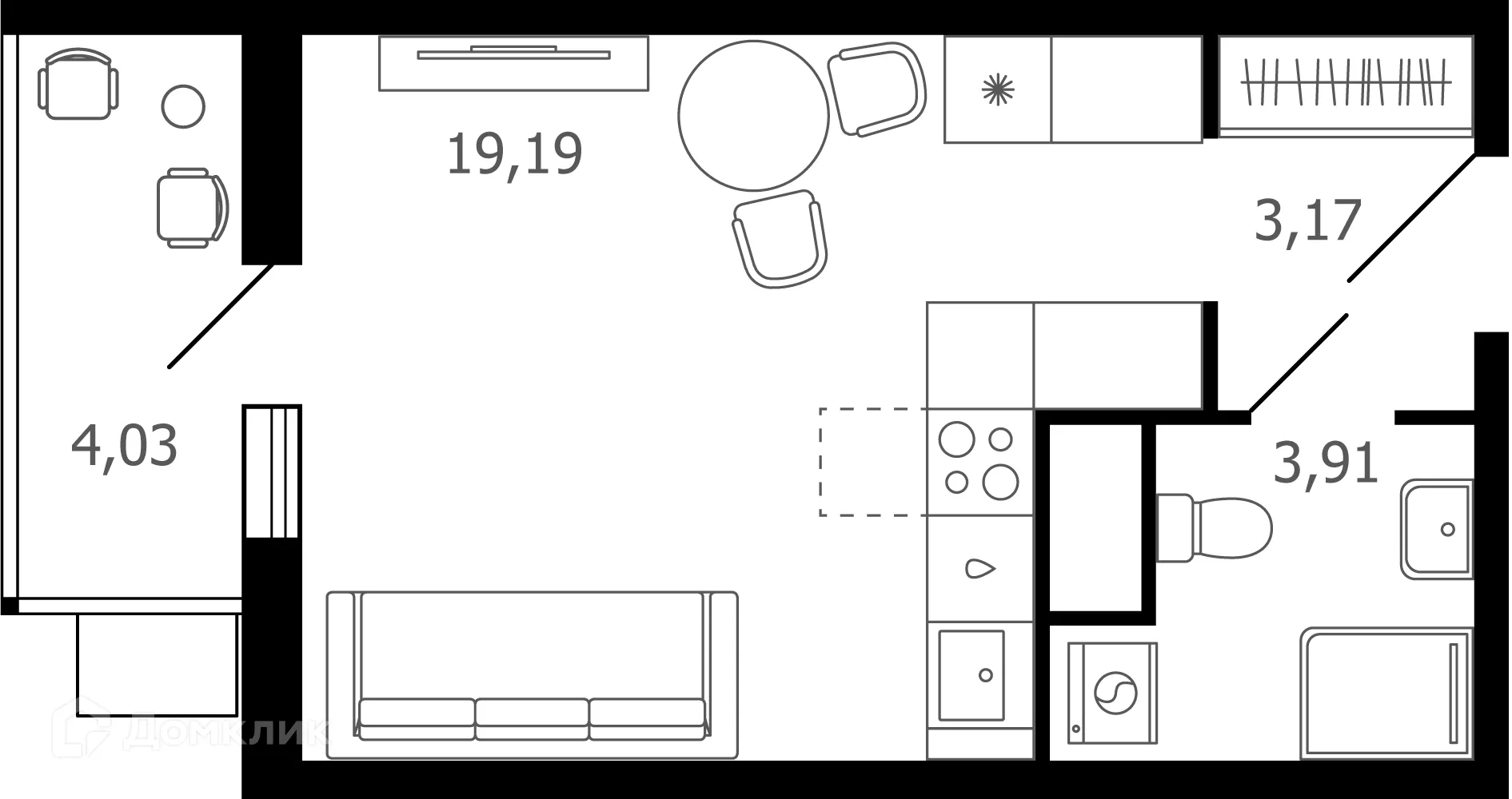 Фото квартиры в ЖК Десятка