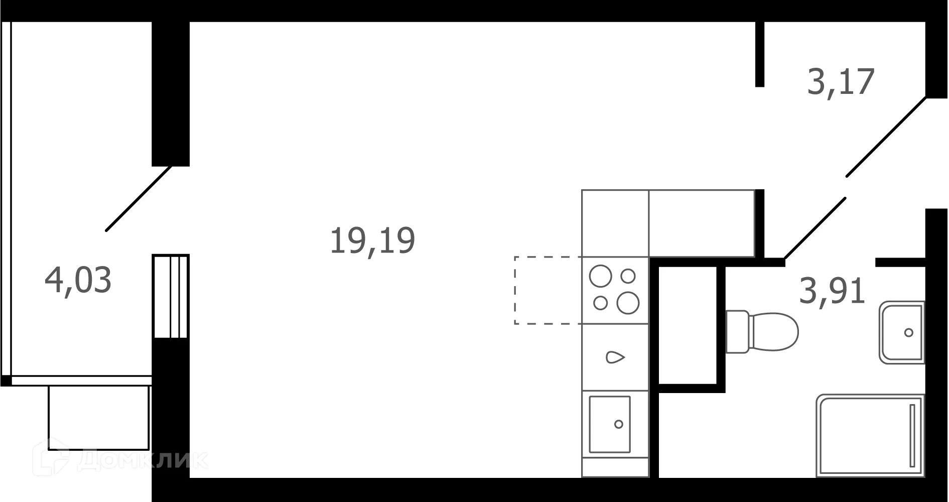 Фото квартиры в ЖК Десятка