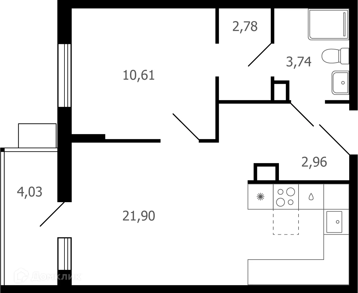Фото квартиры в ЖК Десятка