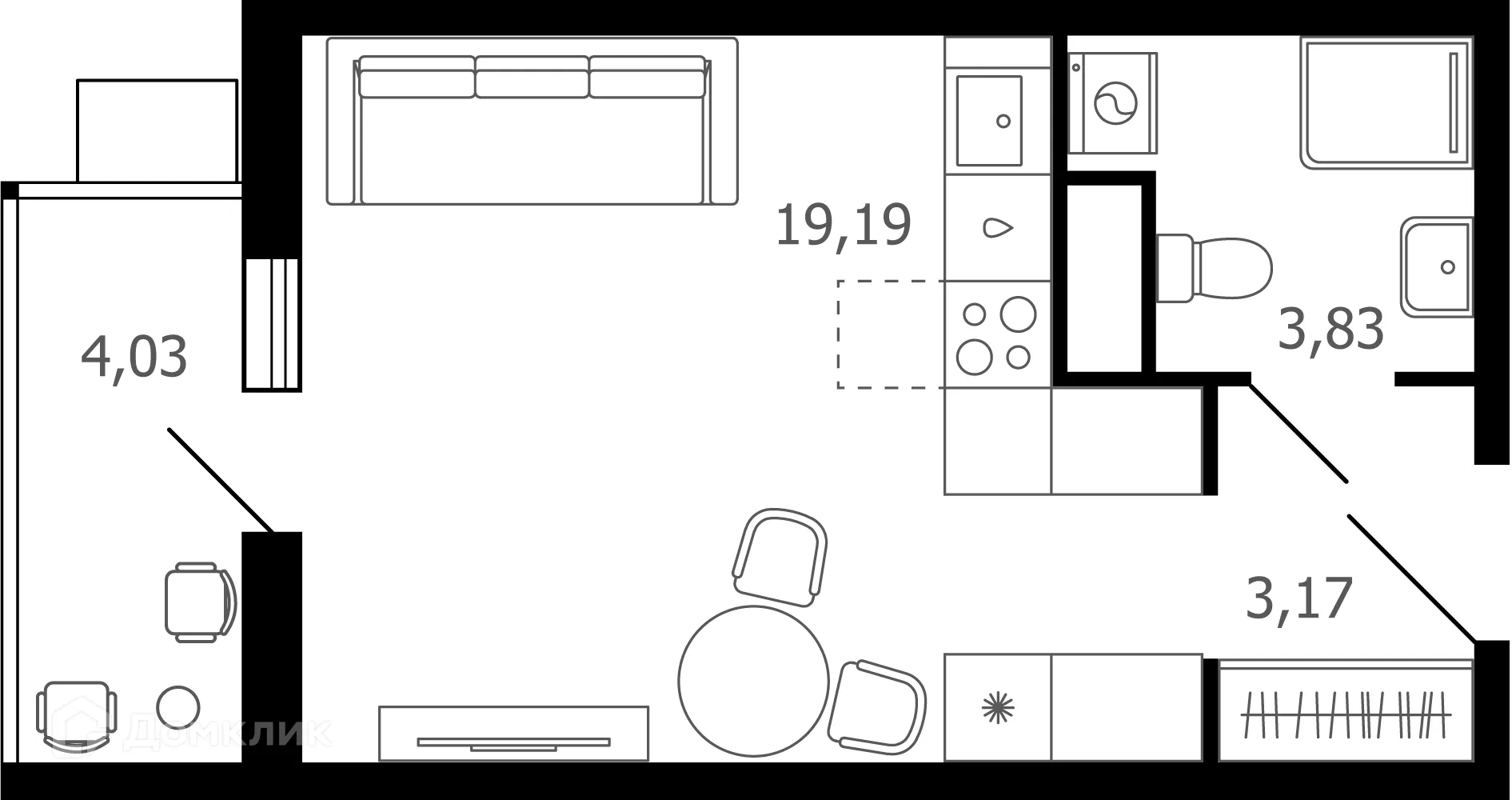 Фото квартиры в ЖК Десятка