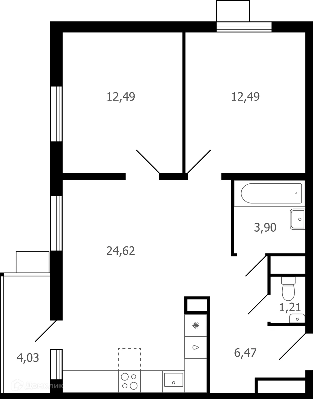 Фото квартиры в ЖК Десятка