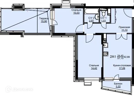 Фото квартиры в ЖК "Соболевка"