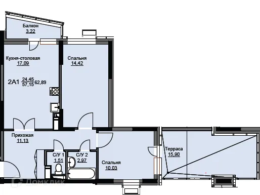 Фото квартиры в ЖК "Соболевка"