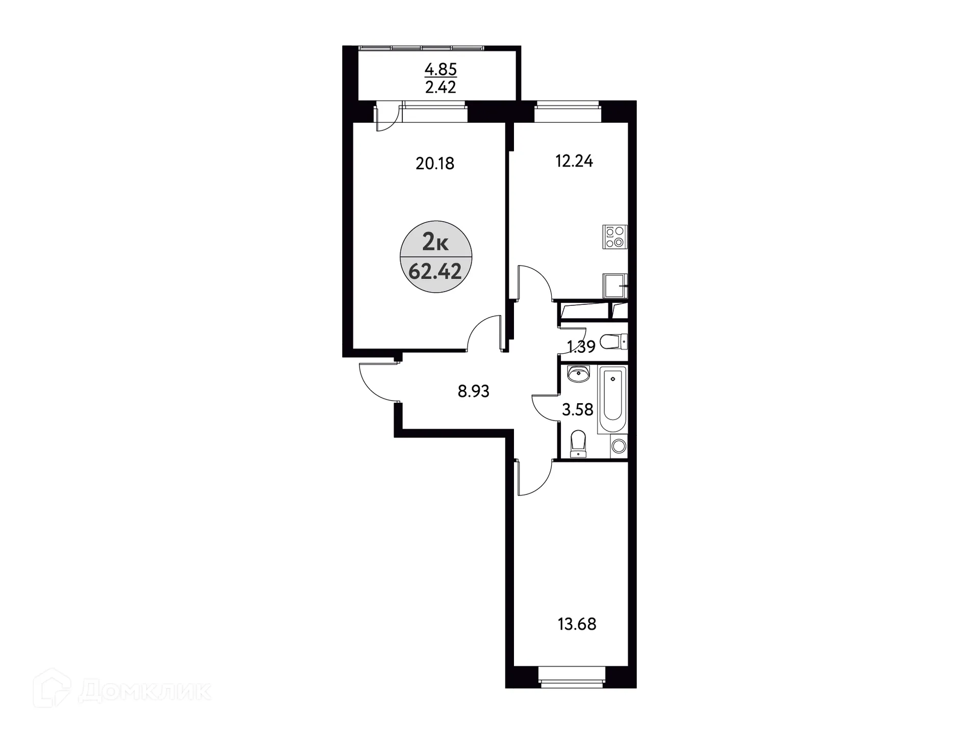 Фото квартиры в ЖК Солнечная Долина