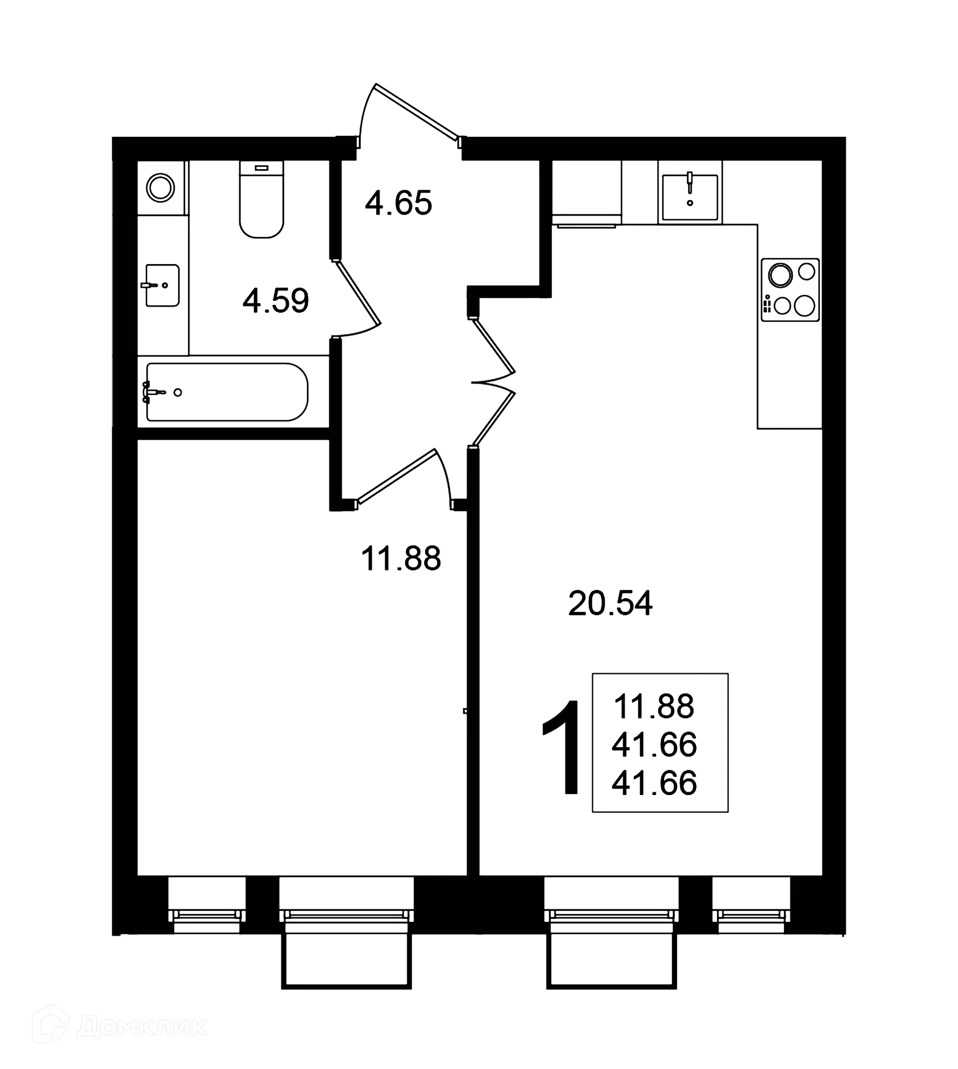 Фото квартиры в ЖК "Мишино-2"