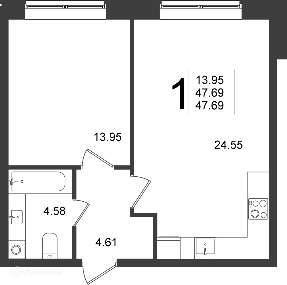 Фото квартиры в ЖК "Мишино-2"
