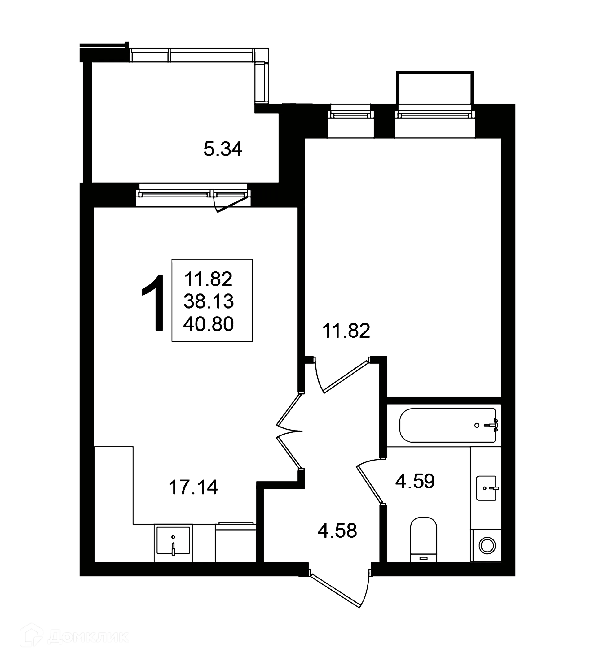 Фото квартиры в ЖК "Мишино-2"