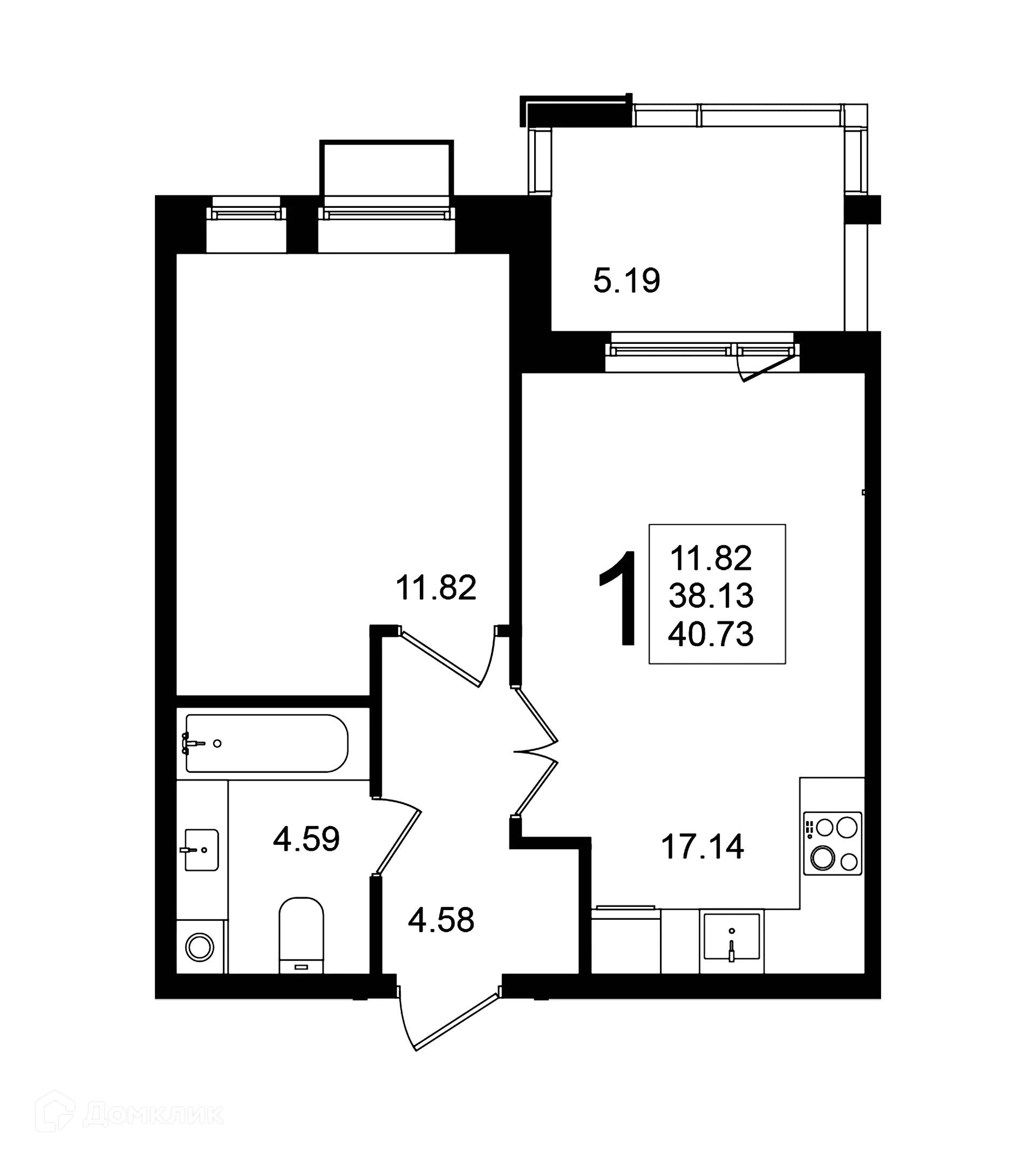 Фото квартиры в ЖК "Мишино-2"