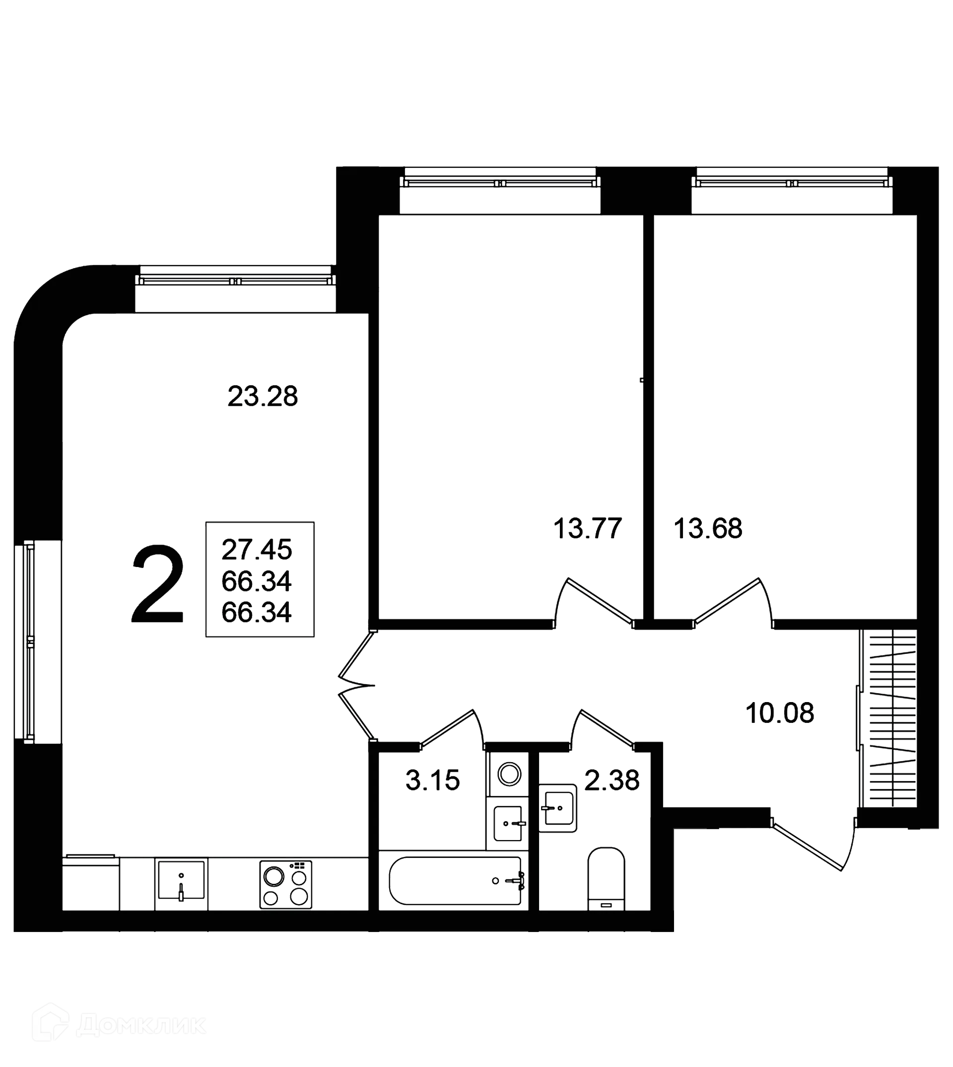 Фото квартиры в ЖК "Мишино-2"