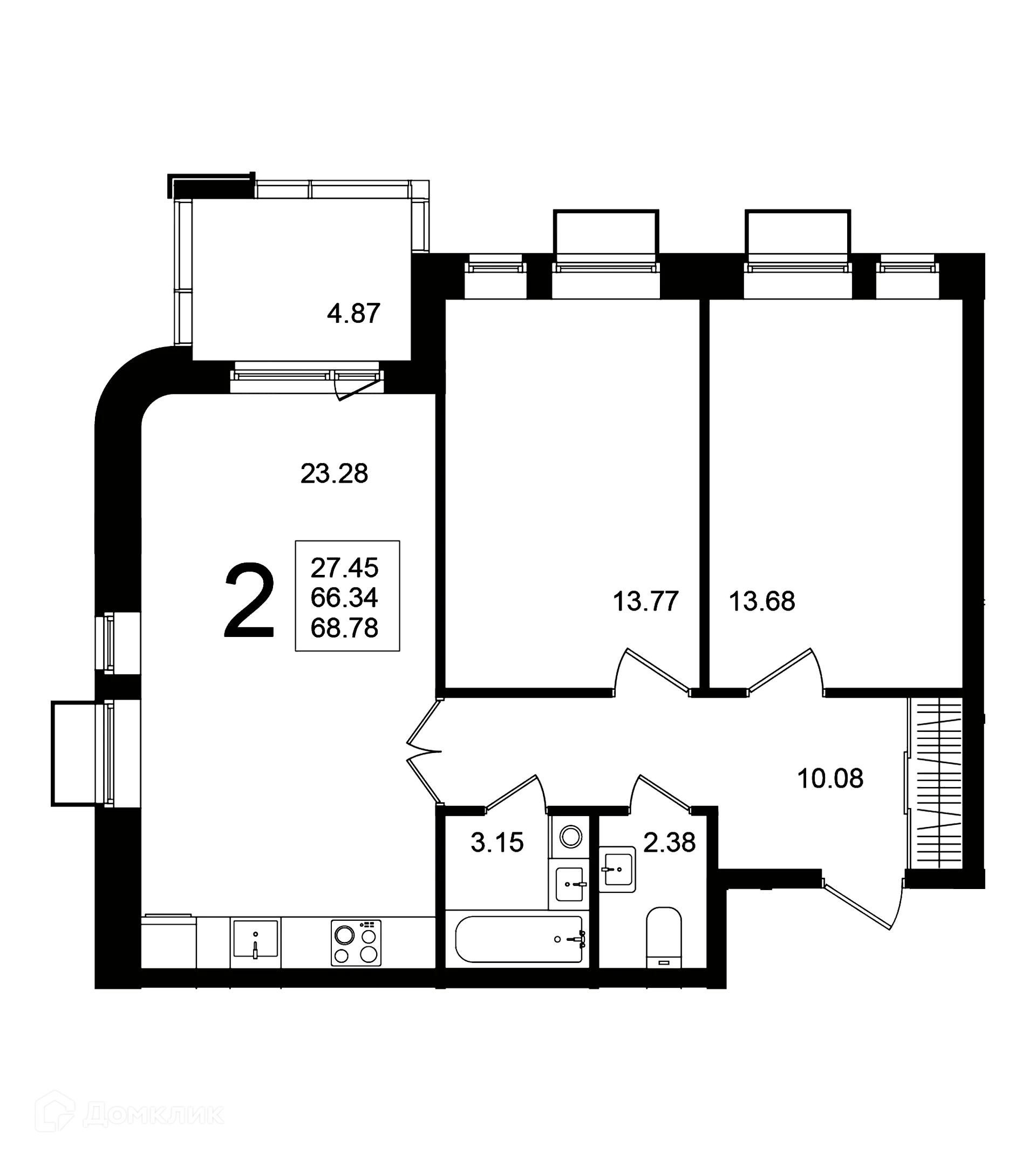 Фото квартиры в ЖК "Мишино-2"