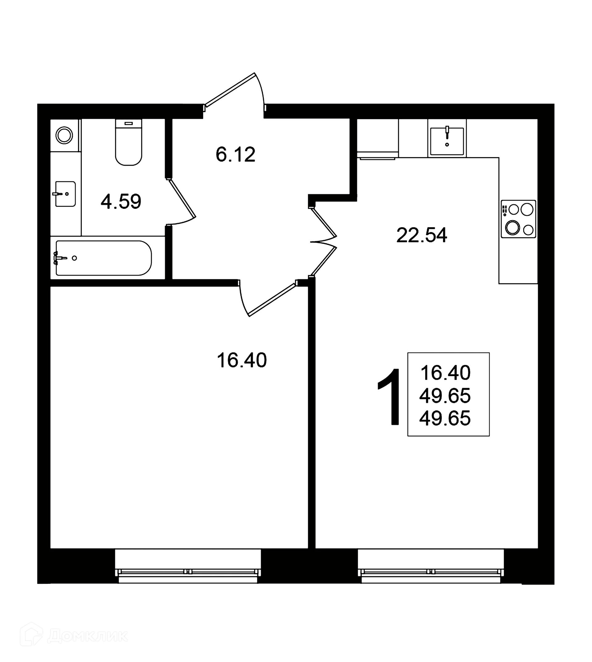 Фото квартиры в ЖК "Мишино-2"