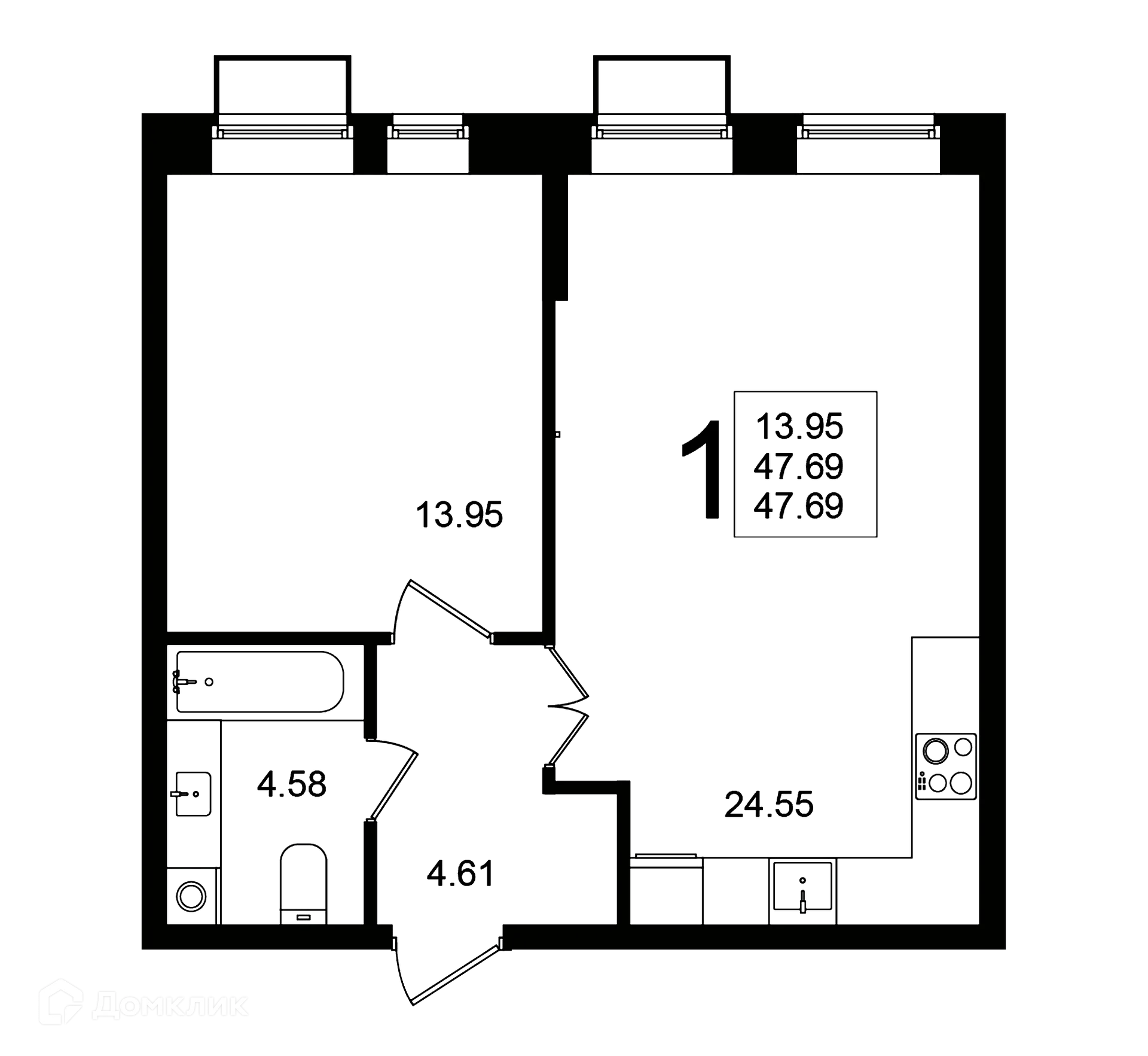 Фото квартиры в ЖК "Мишино-2"