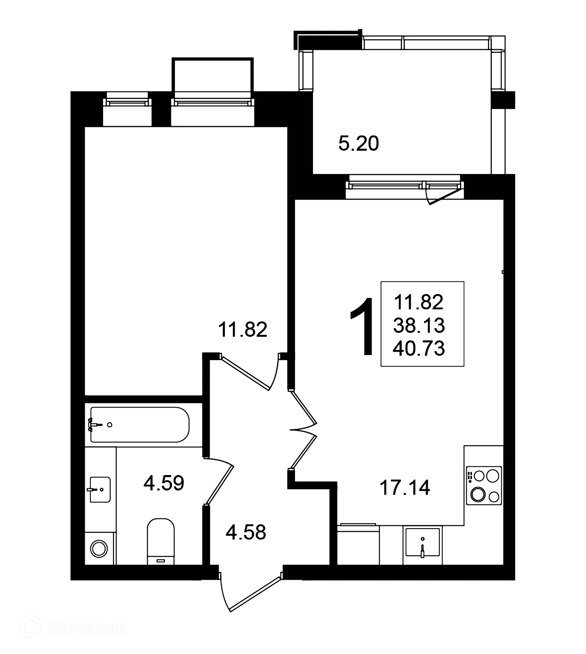 Фото квартиры в ЖК "Мишино-2"