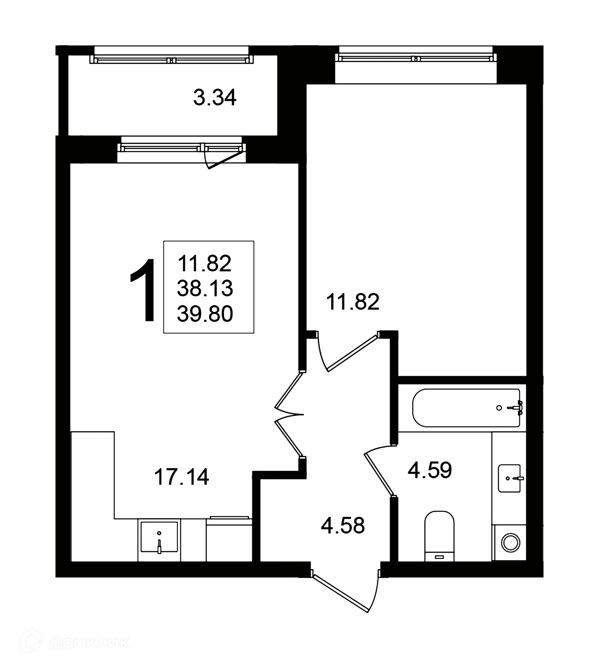 Фото квартиры в ЖК "Мишино-2"