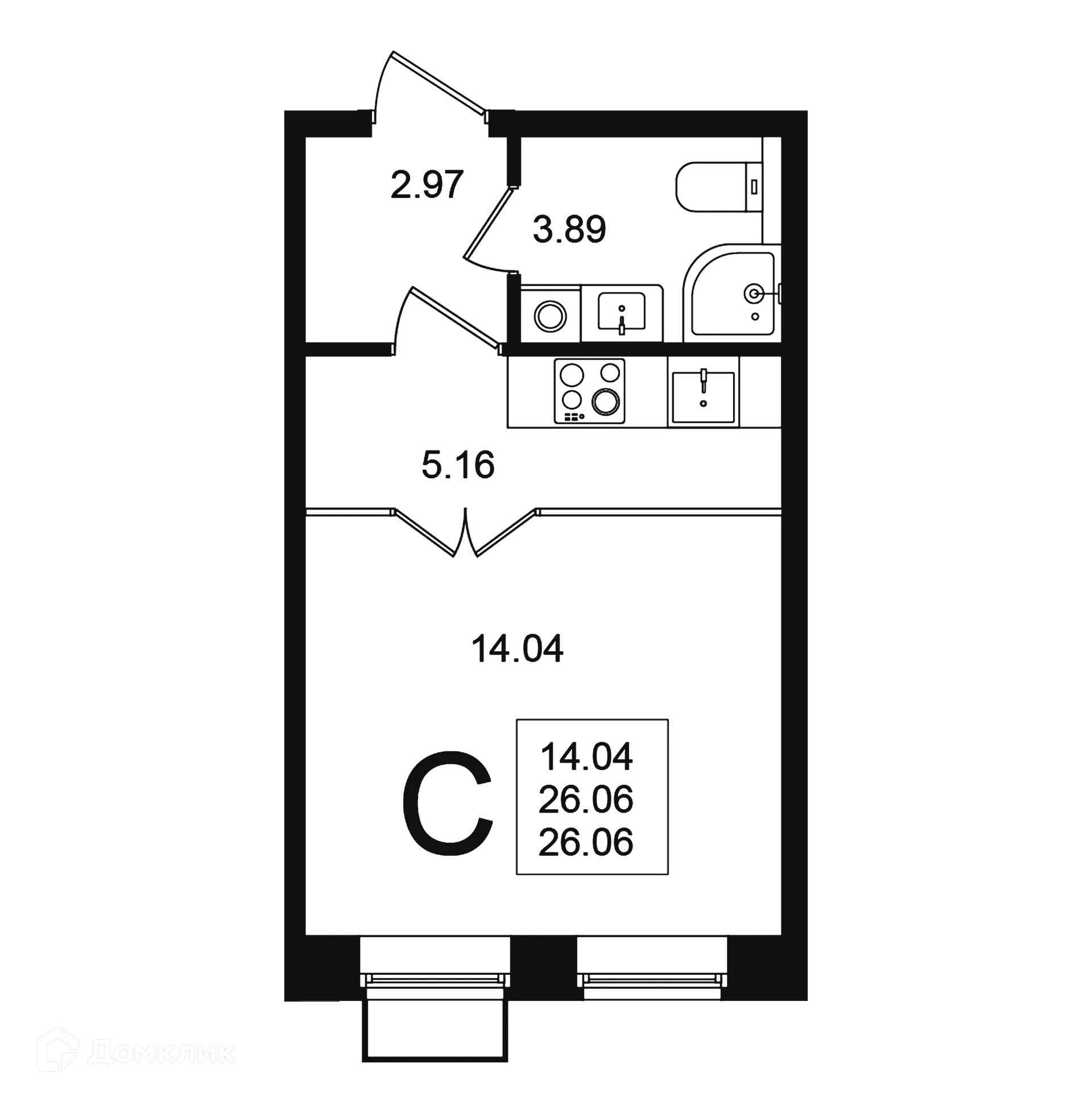 Фото квартиры в ЖК "Мишино-2"