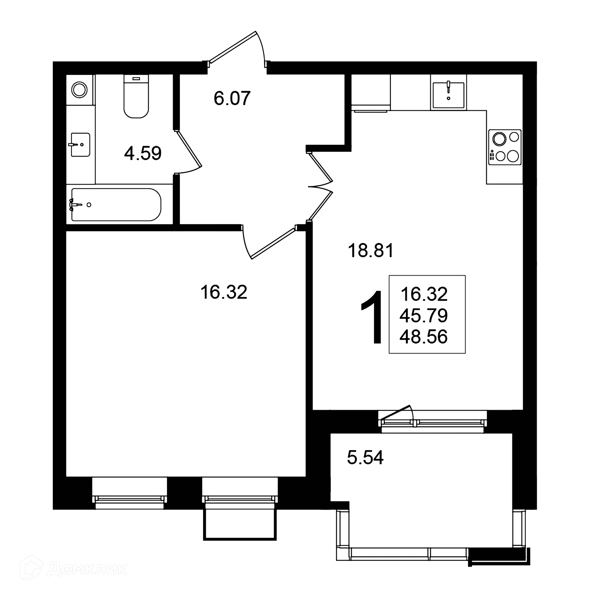 Фото квартиры в ЖК "Мишино-2"