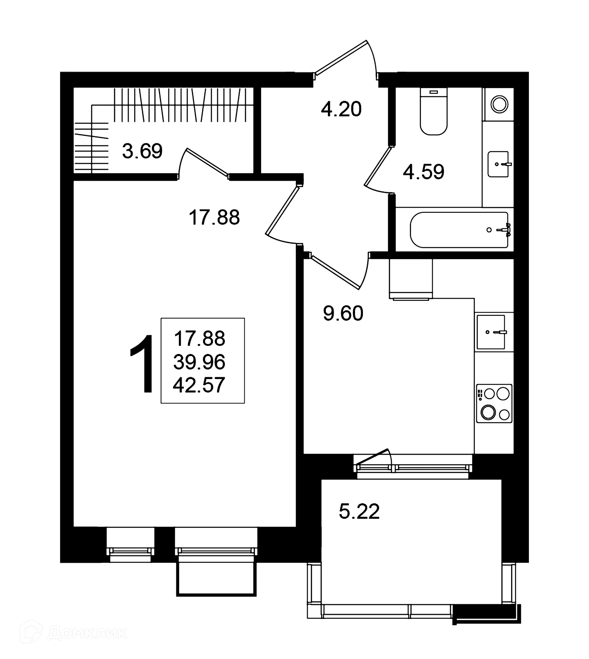 Фото квартиры в ЖК "Мишино-2"