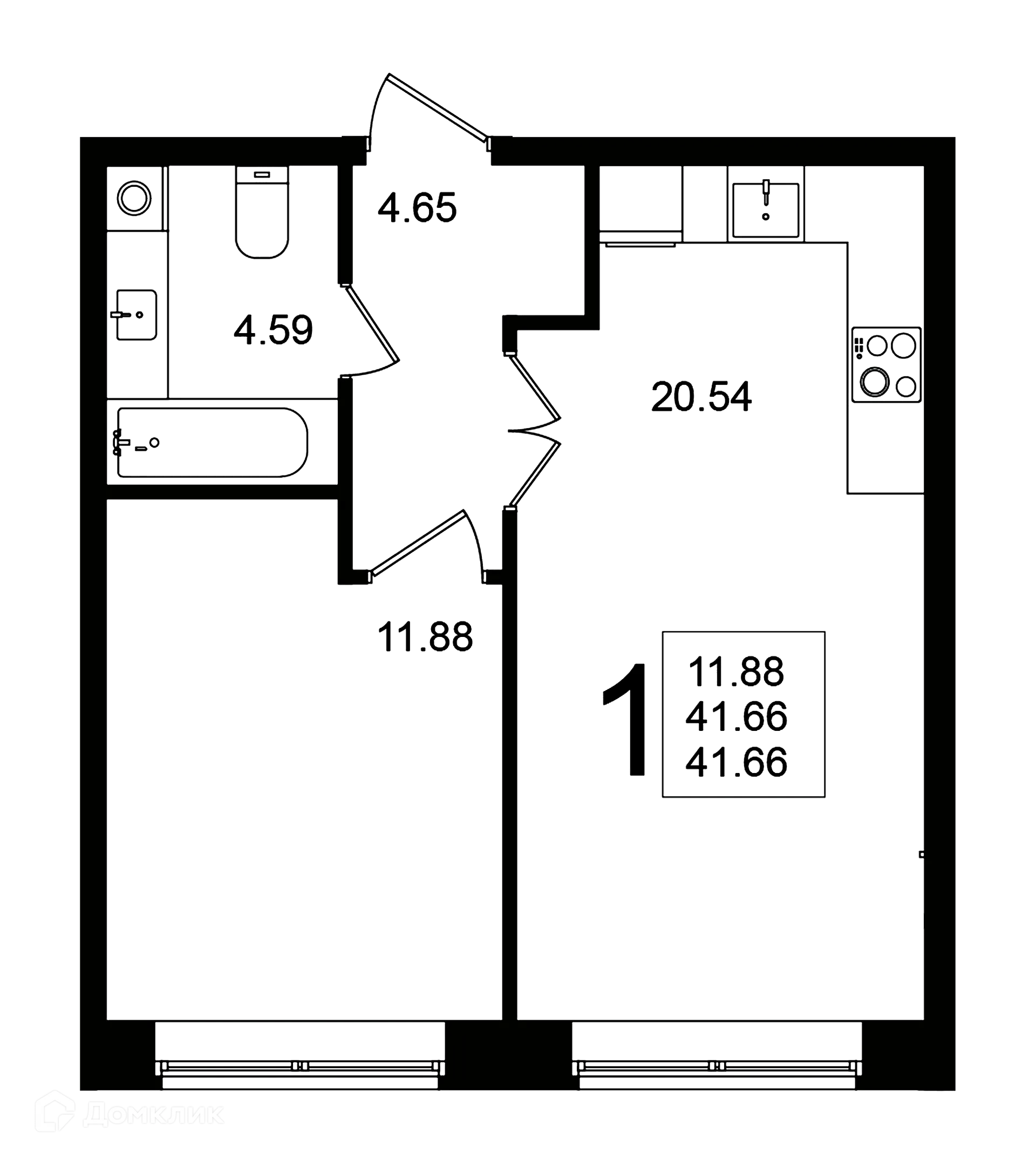 Фото квартиры в ЖК "Мишино-2"