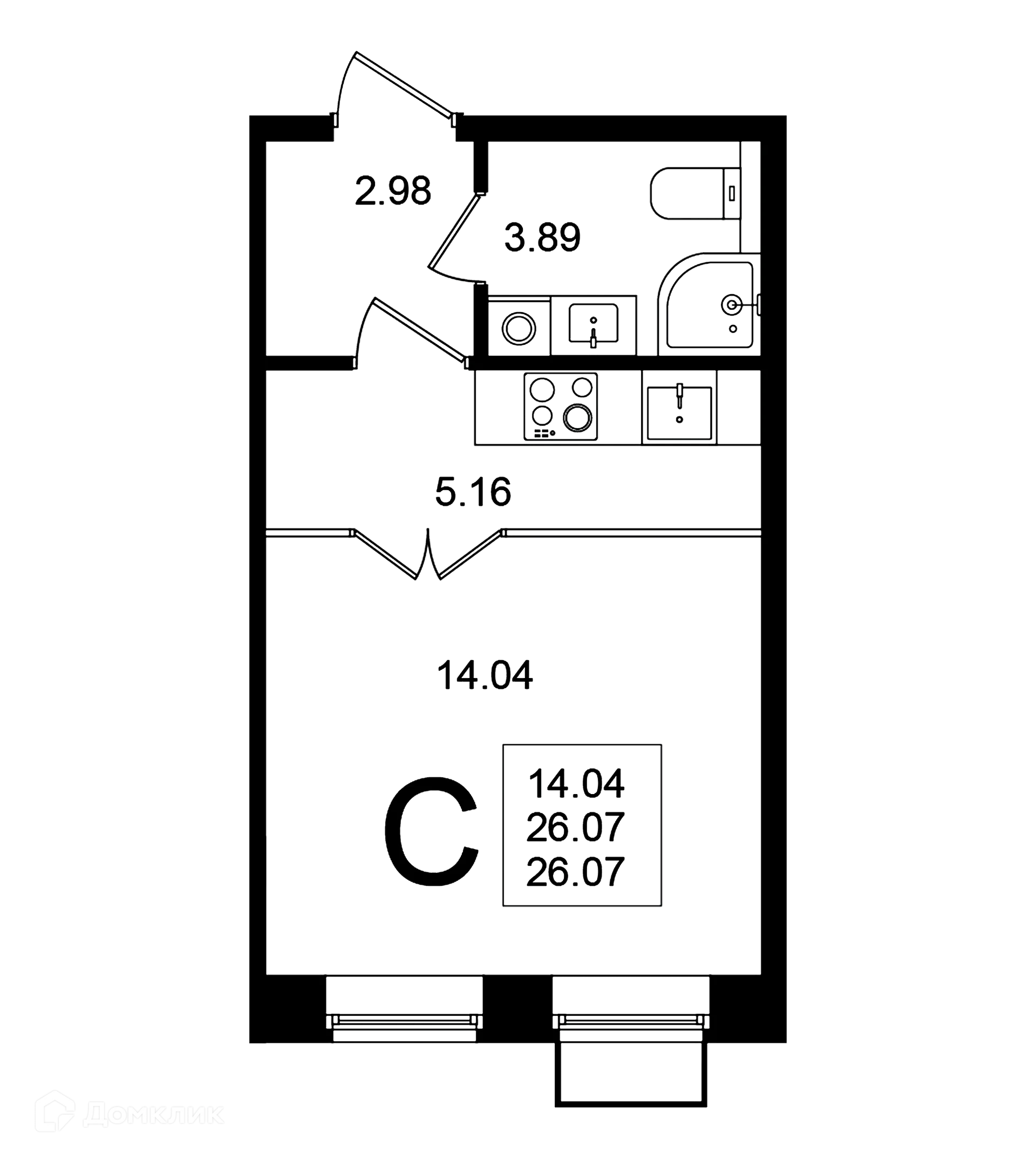 Фото квартиры в ЖК "Мишино-2"