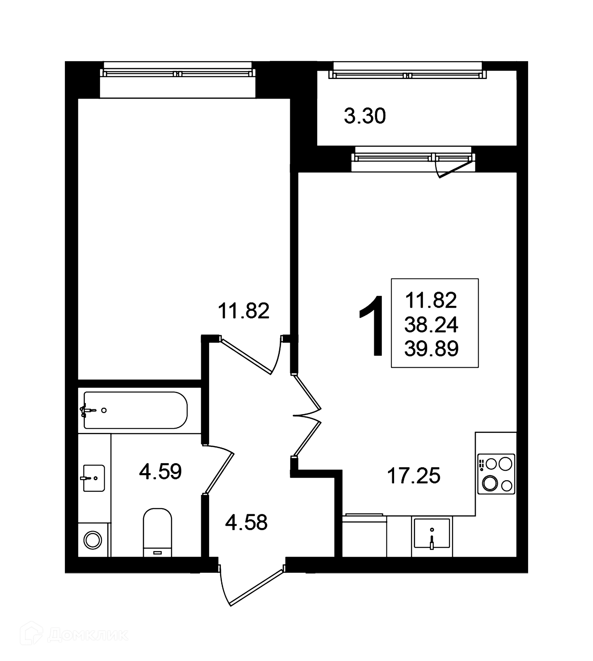 Фото квартиры в ЖК "Мишино-2"