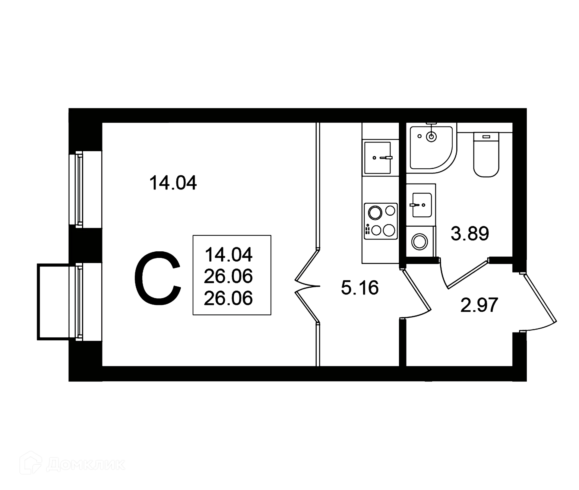 Фото квартиры в ЖК "Мишино-2"