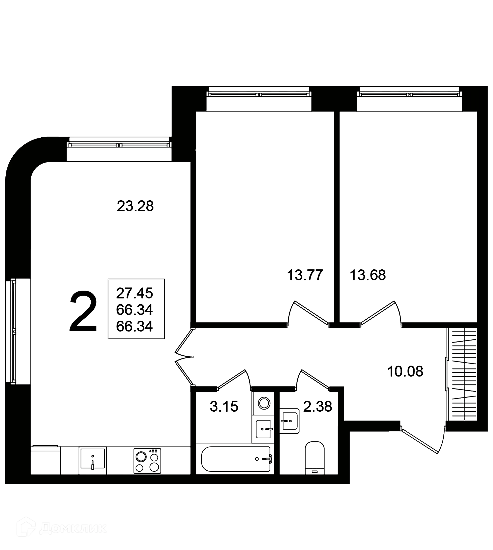 Фото квартиры в ЖК "Мишино-2"