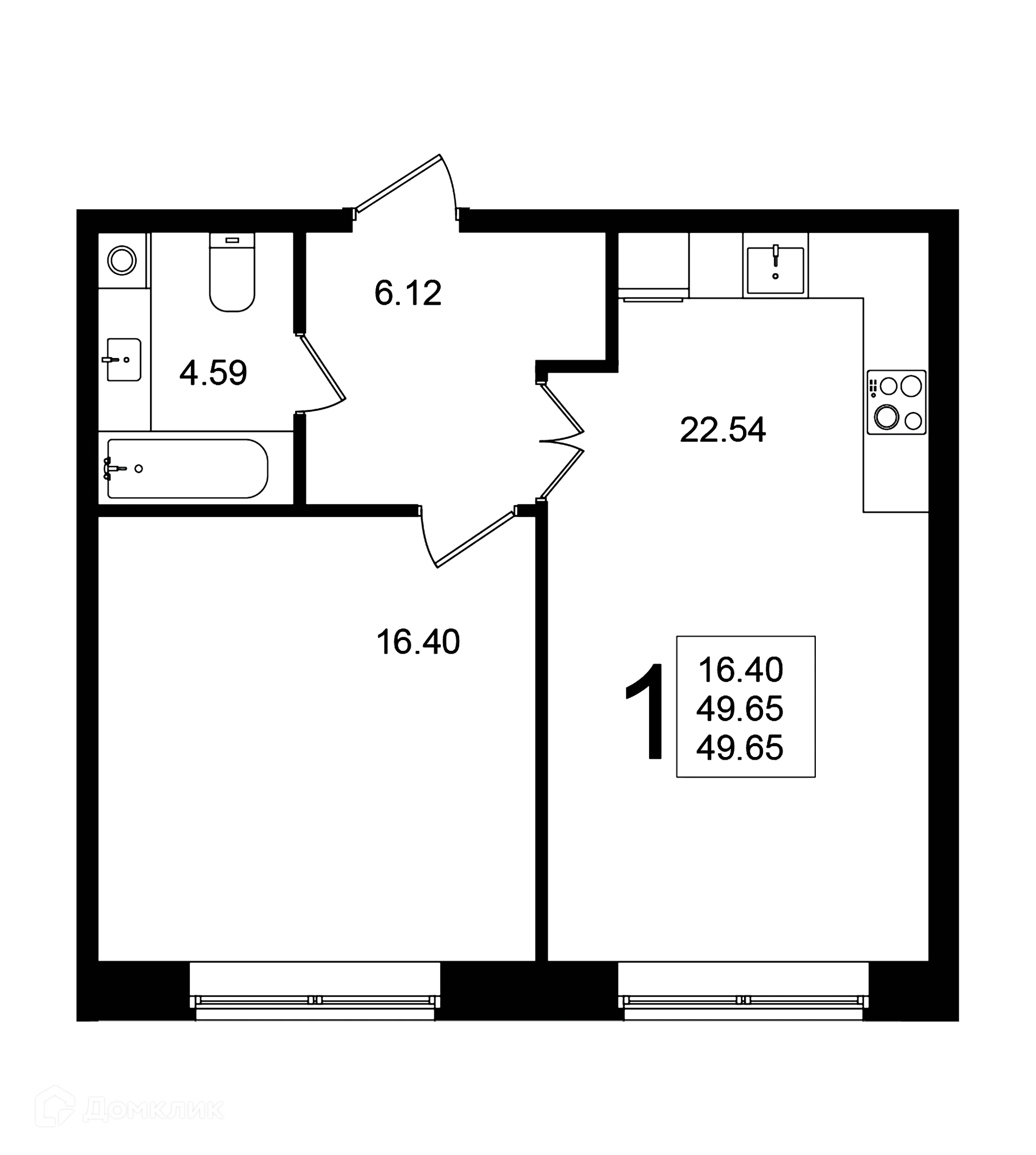 Фото квартиры в ЖК "Мишино-2"