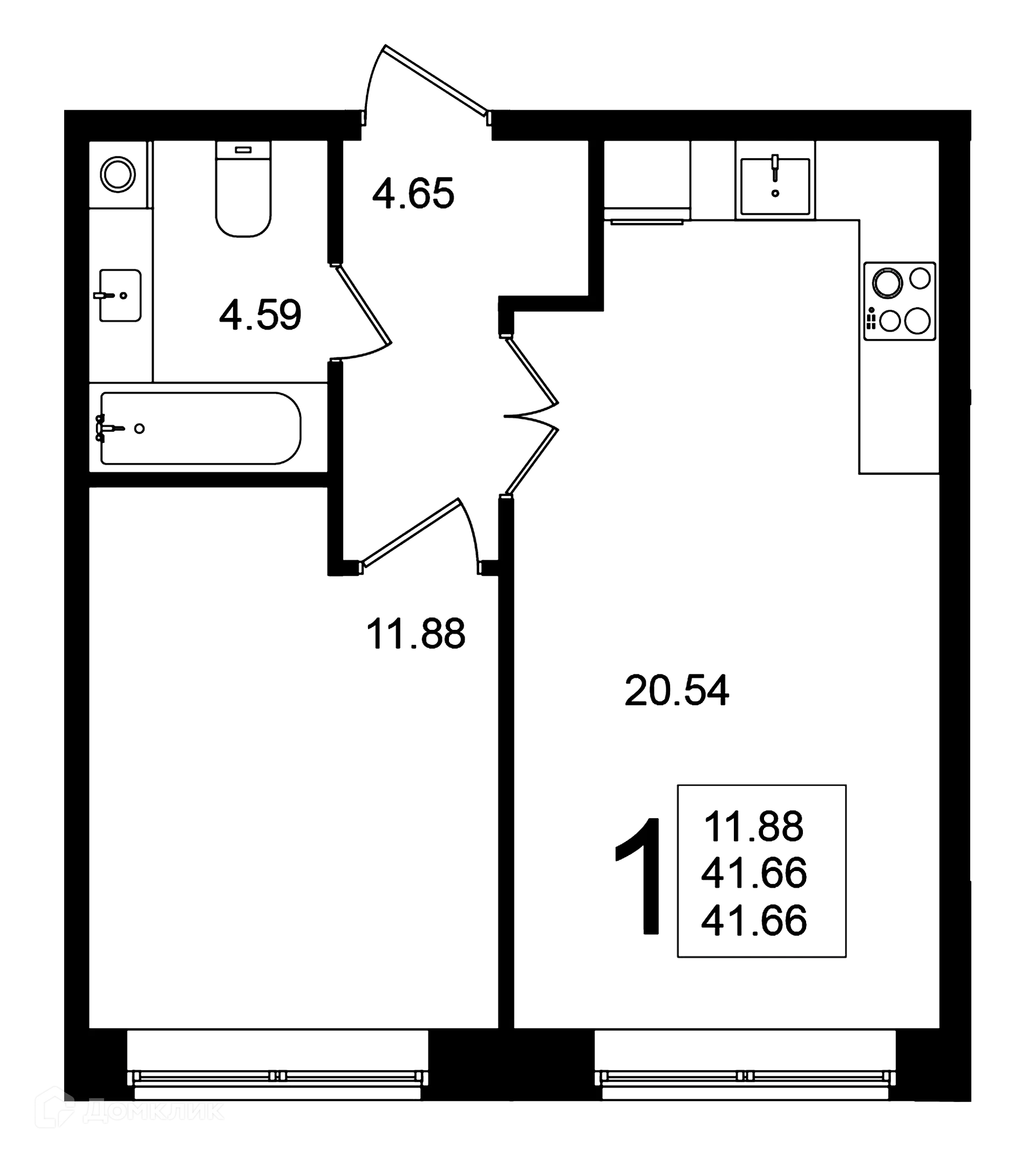 Фото квартиры в ЖК "Мишино-2"