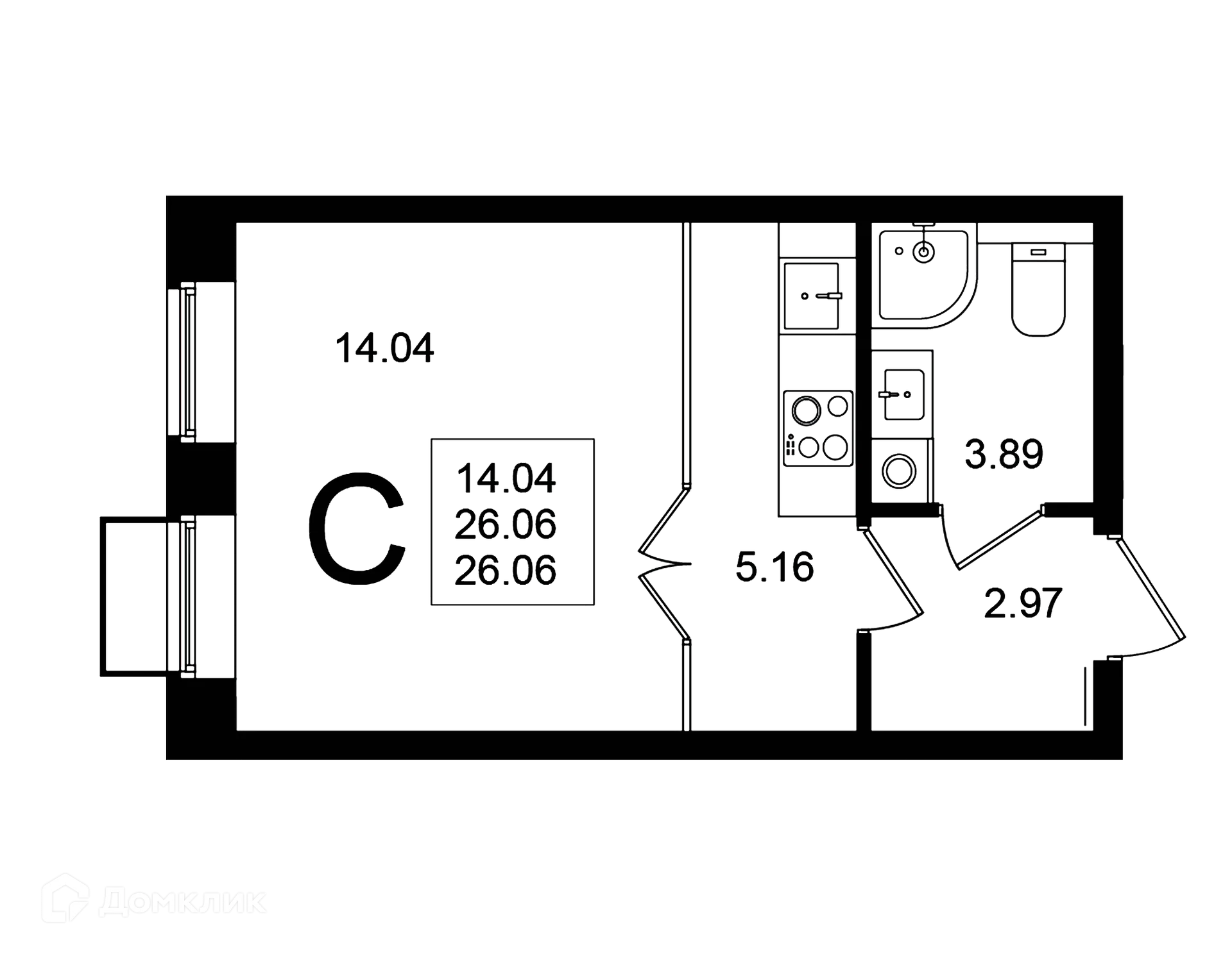 Фото квартиры в ЖК "Мишино-2"
