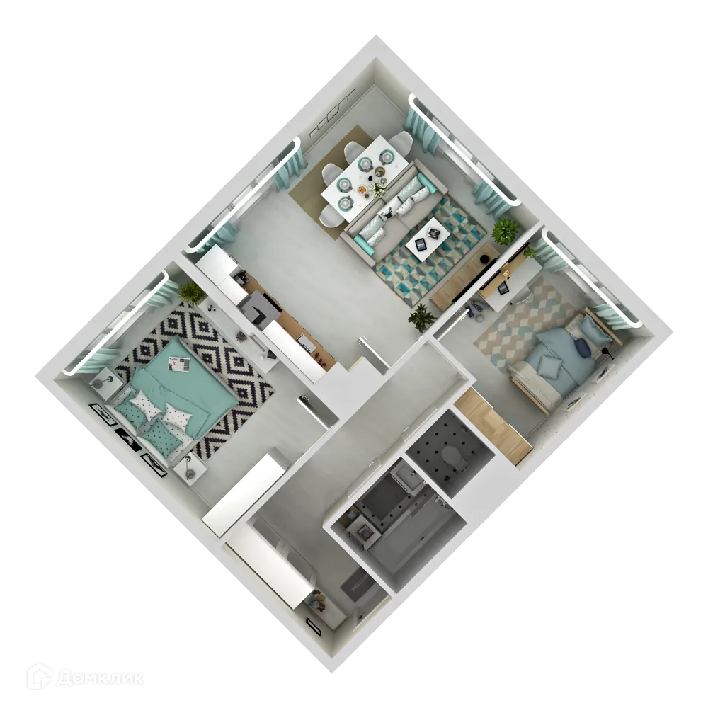 Фото квартиры в ЖК "Две Столицы"