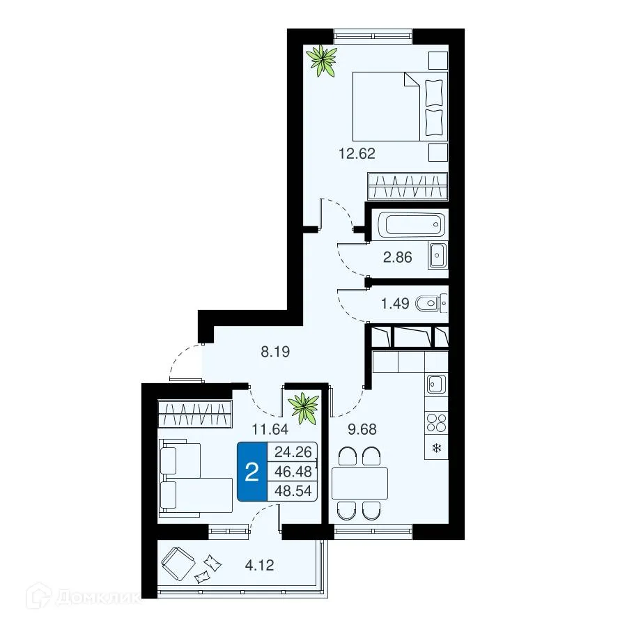 Фото квартиры в ЖК Химки Тайм