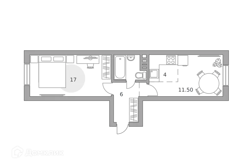Фото квартиры в ЖК «Театральный парк»