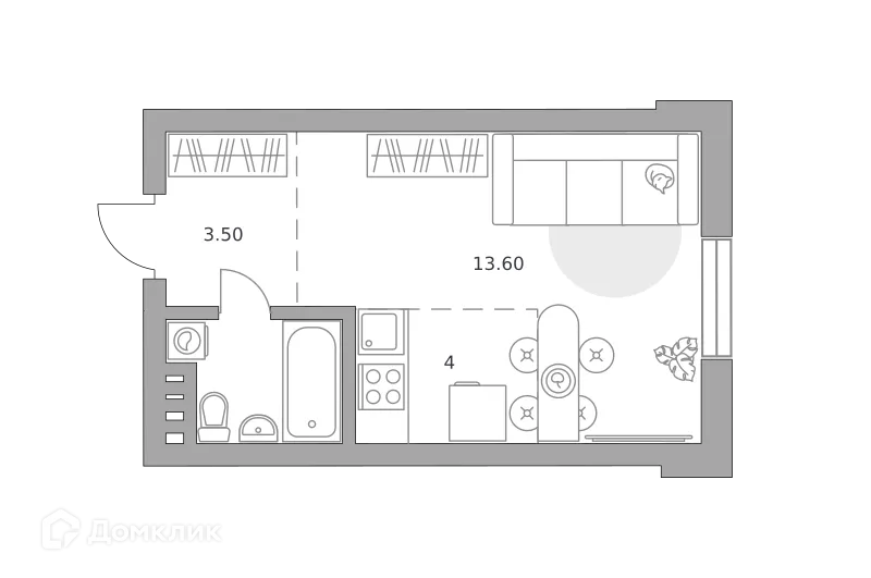 Фото квартиры в ЖК «Театральный парк»