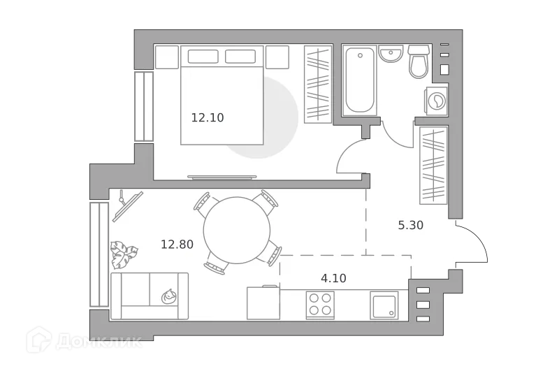 Фото квартиры в ЖК «Театральный парк»