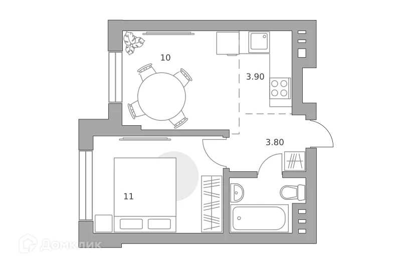Фото квартиры в ЖК «Театральный парк»