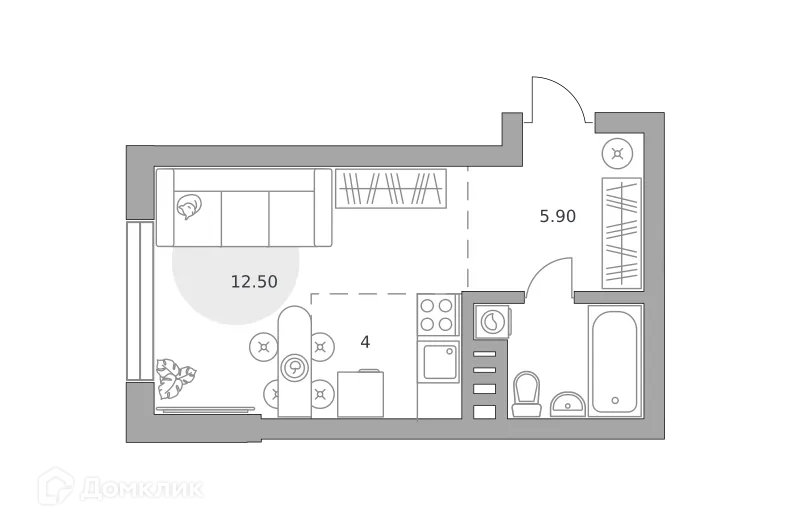 Фото квартиры в ЖК «Театральный парк»