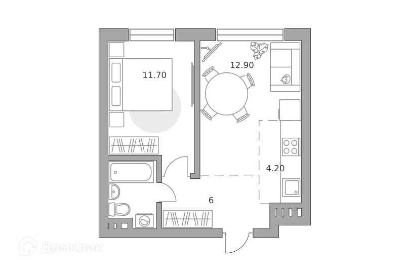 Фото квартиры в ЖК «Театральный парк»