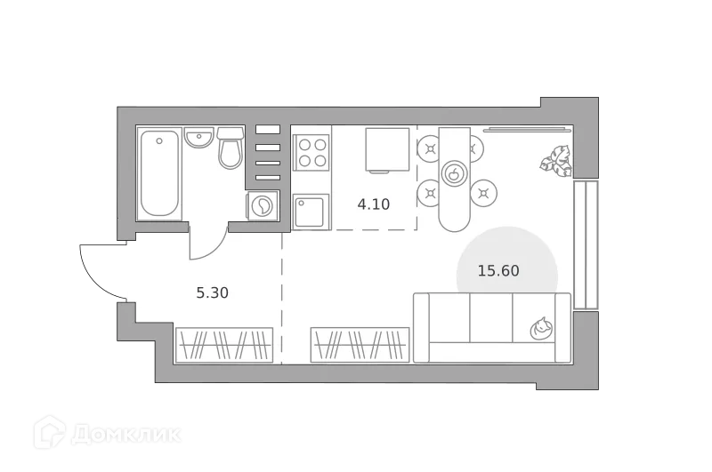 Фото квартиры в ЖК «Театральный парк»