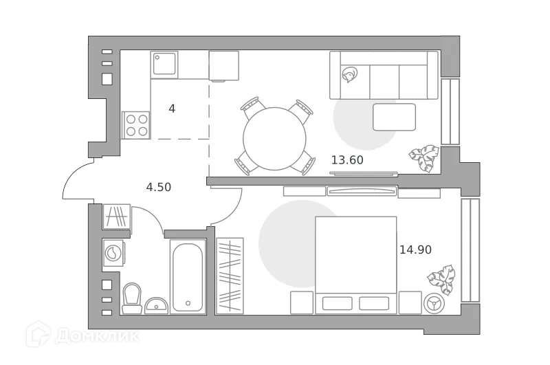 Фото квартиры в ЖК «Театральный парк»